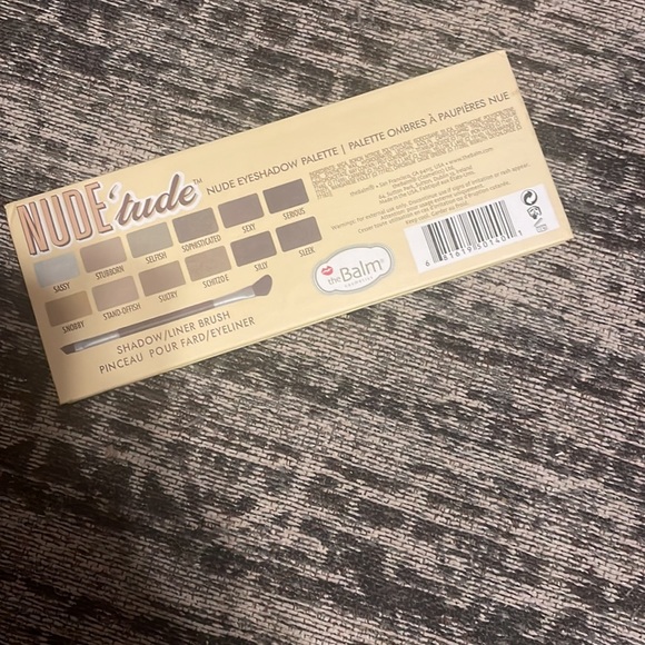 •BALM•NIB "NUDE'TUDE" EYESHADOW PALETTE - Picture 5 of 5